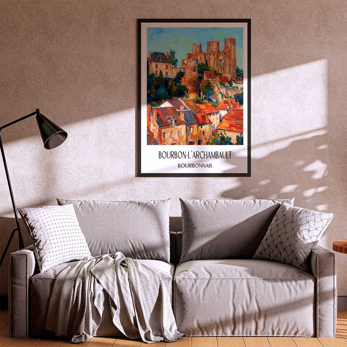 bourbon-l'archambault-bourbonnais-frankreich-poster-oil-painting-oelgemaelde