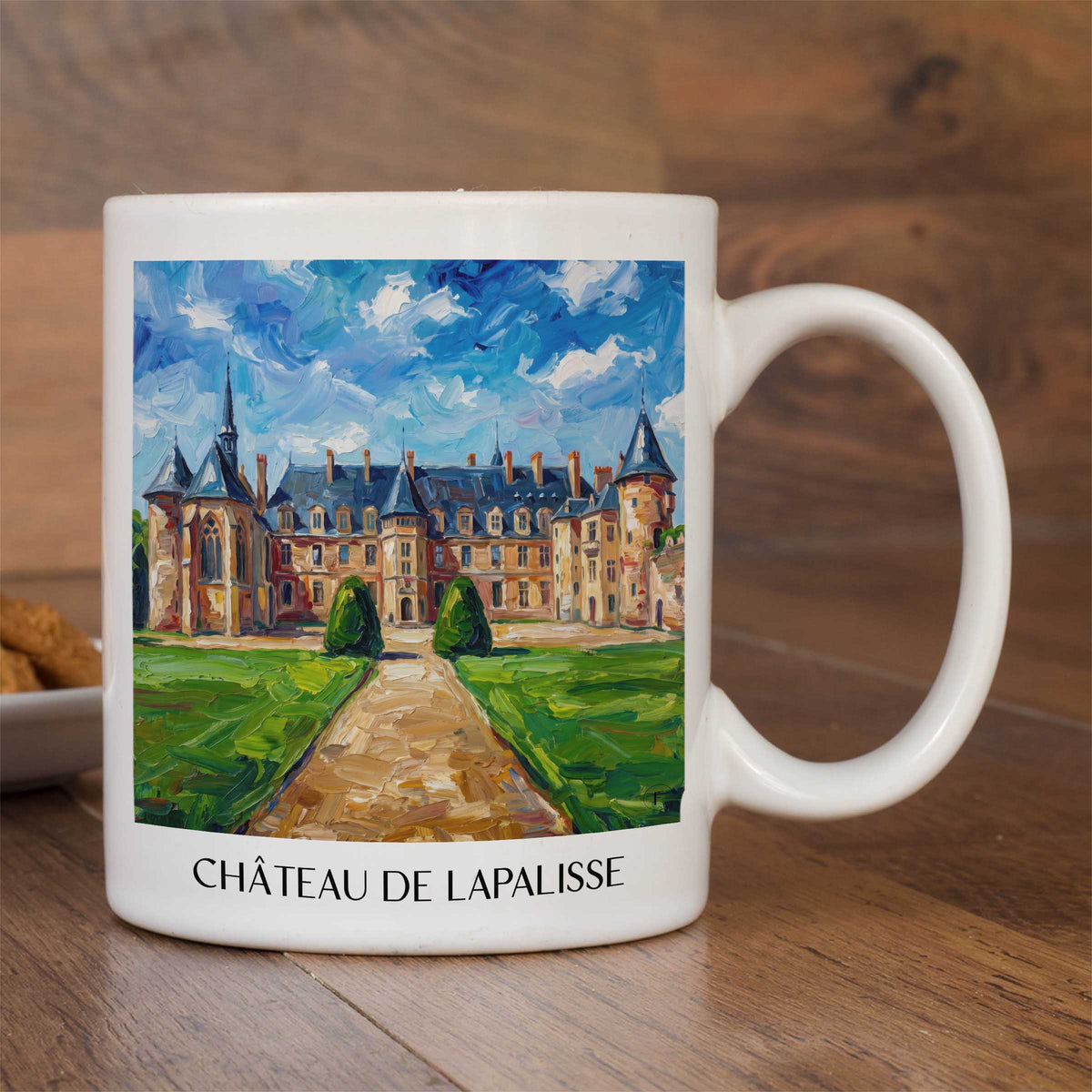 château-de-lapalisse-allier-frankreich-kaffeebecher-oil-painting-oelgemaelde