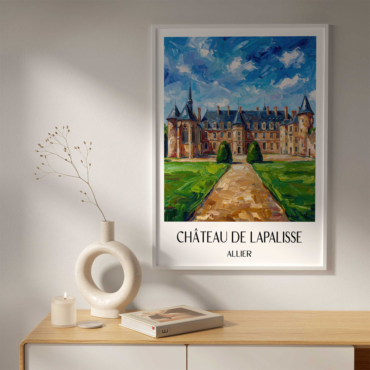 château-de-lapalisse-allier-frankreich-poster-oil-painting-oelgemaelde