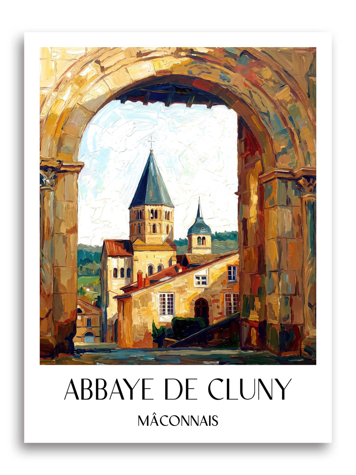abbaye-de-cluny-mâconnais-frankreich-poster-oil-painting-oelgemaelde