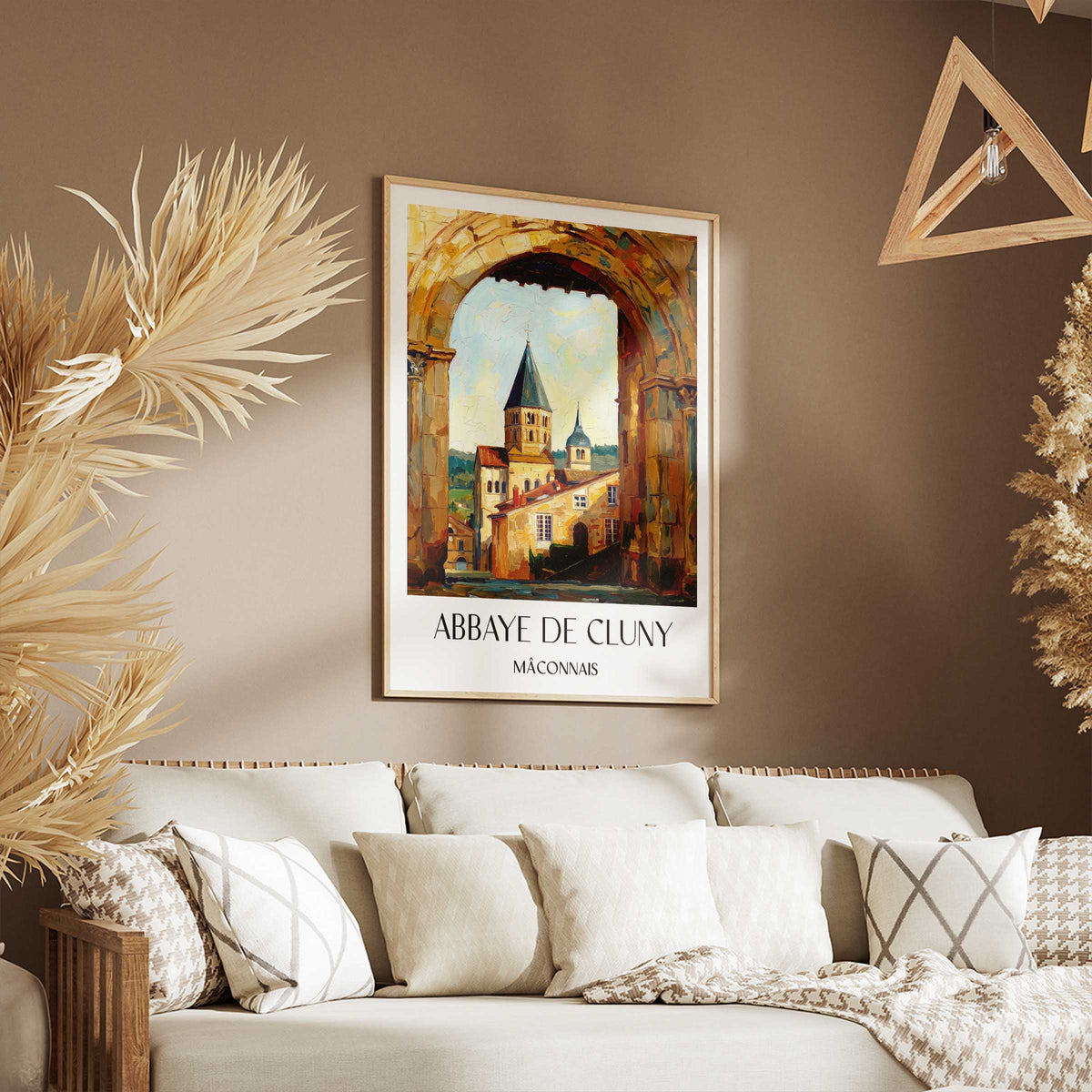 abbaye-de-cluny-mâconnais-frankreich-poster-oil-painting-oelgemaelde