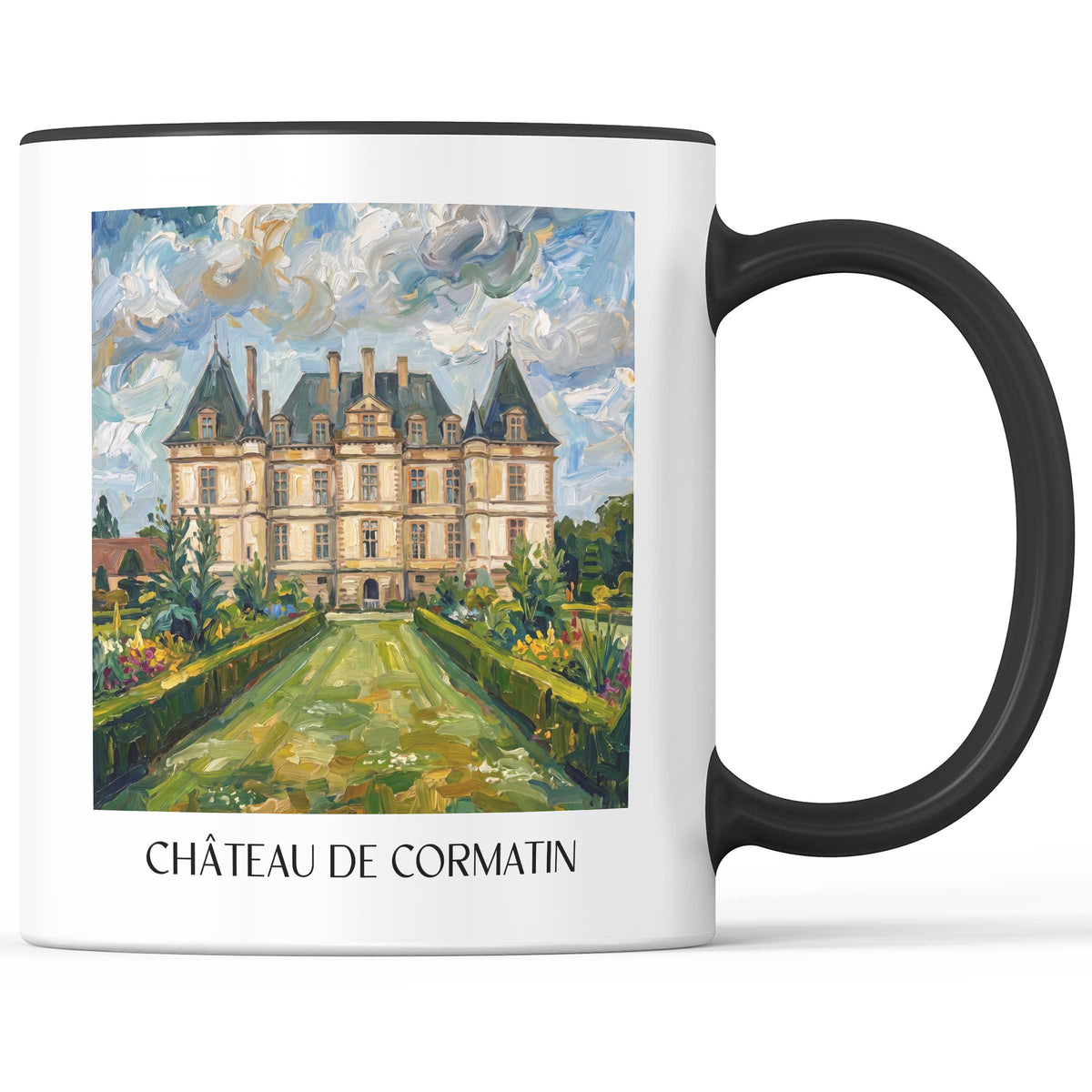 château-de-cormatin-tournugeois-frankreich-kaffeebecher-oil-painting-oelgemaelde