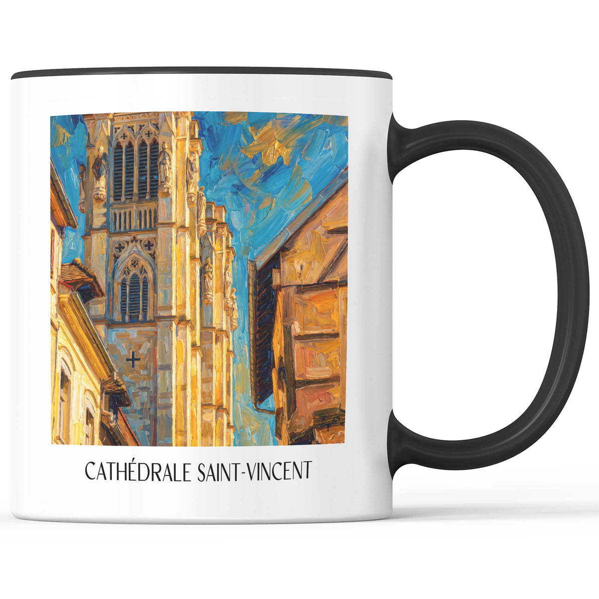 cathédrale-saint-vincent-chalon-sur-saône-frankreich-kaffeebecher-oil-painting-oelgemaelde