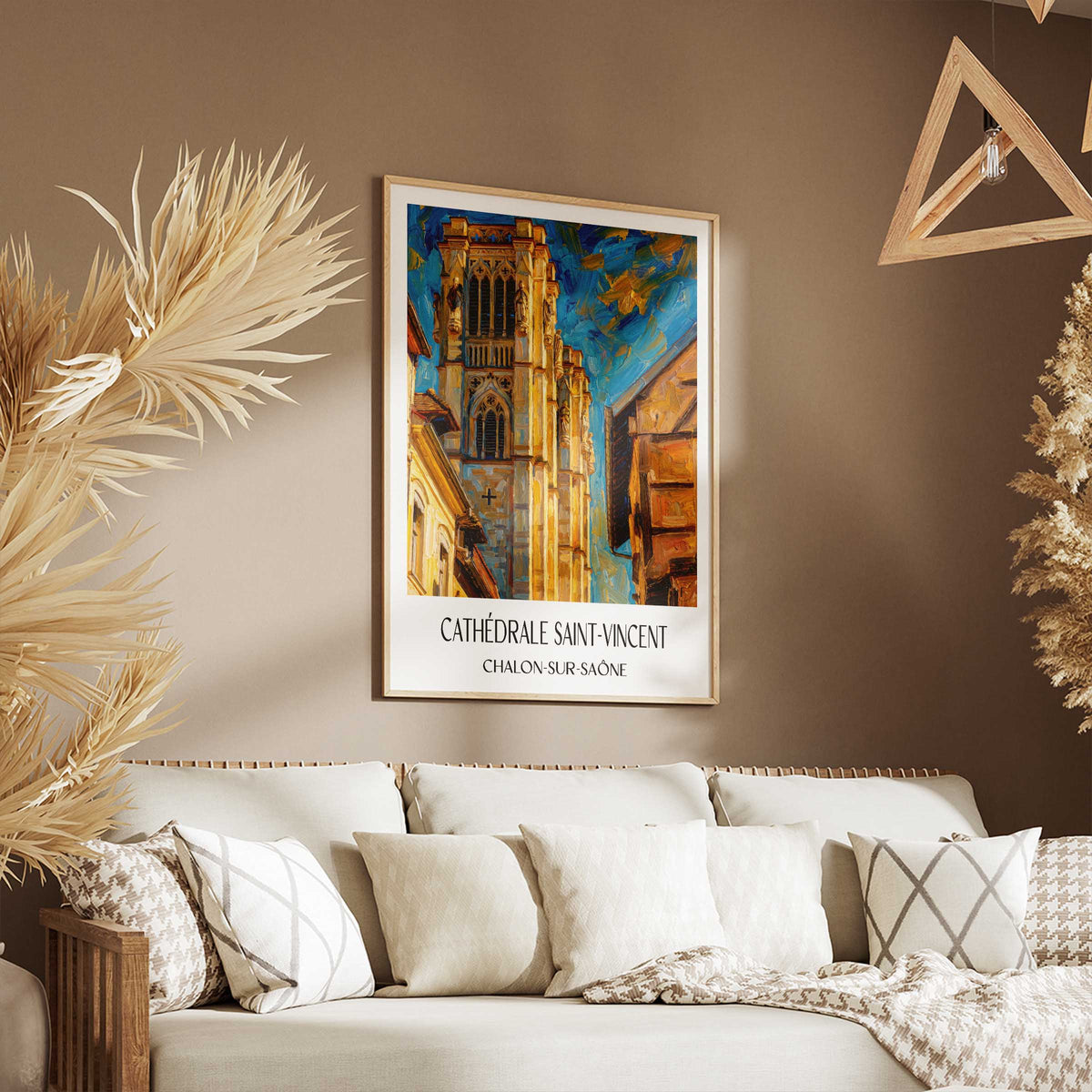 cathédrale-saint-vincent-chalon-sur-saône-frankreich-poster-oil-painting-oelgemaelde