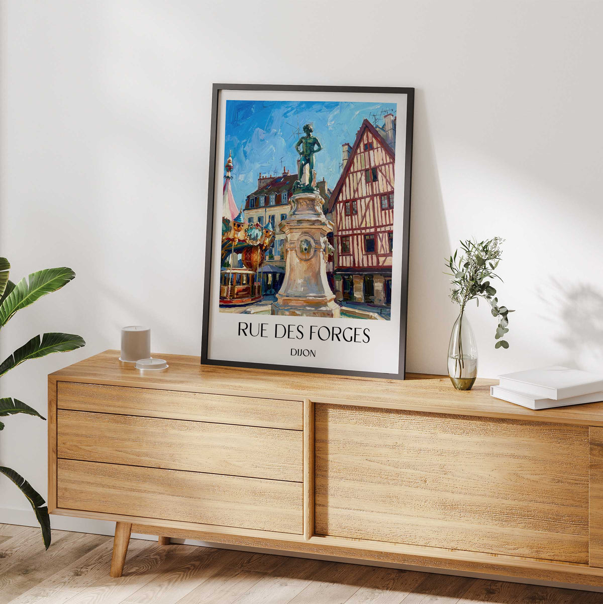 rue-des-forges-dijon-frankreich-poster-oil-painting-oelgemaelde