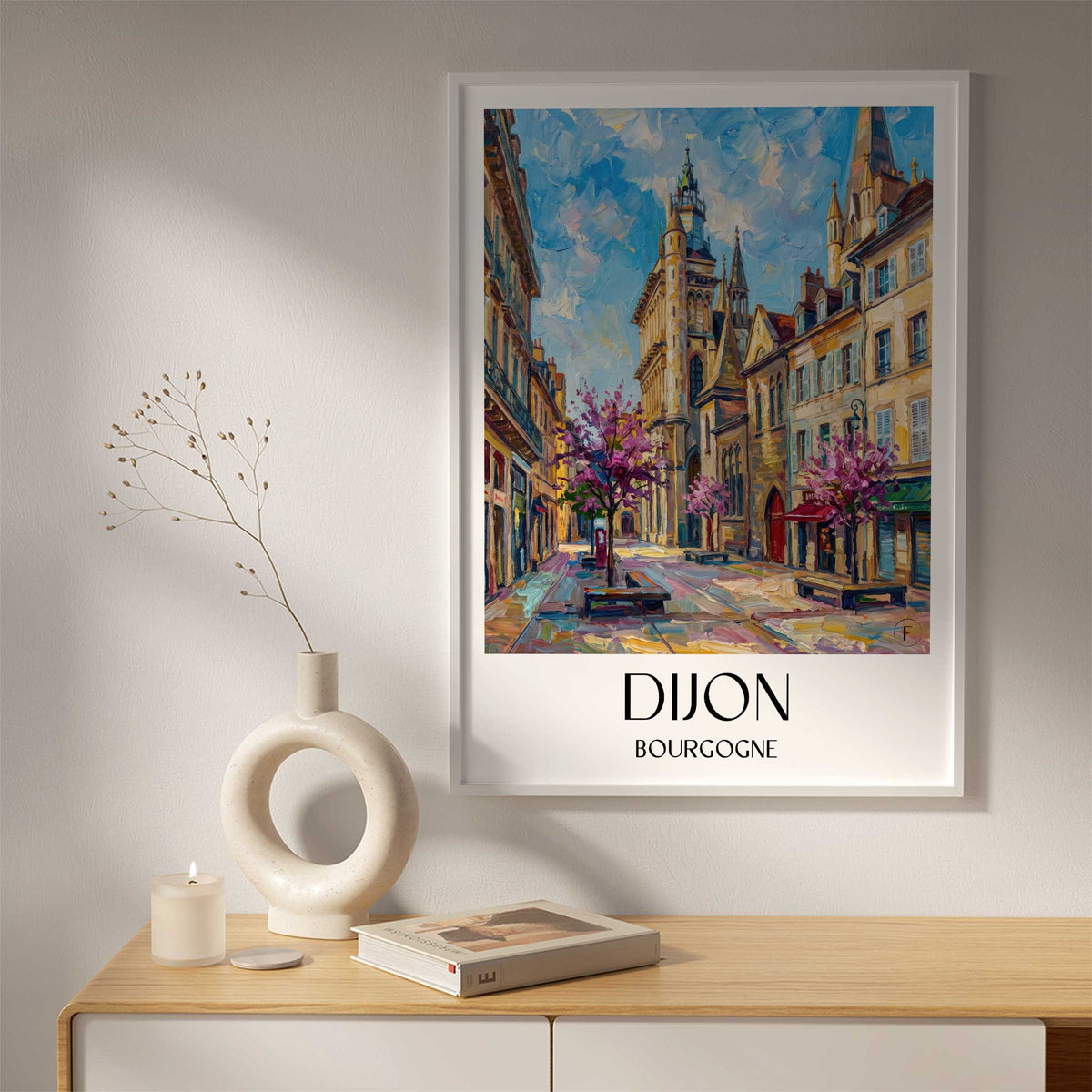 dijon-bourgogne-frankreich-poster-oil-painting-oelgemaelde