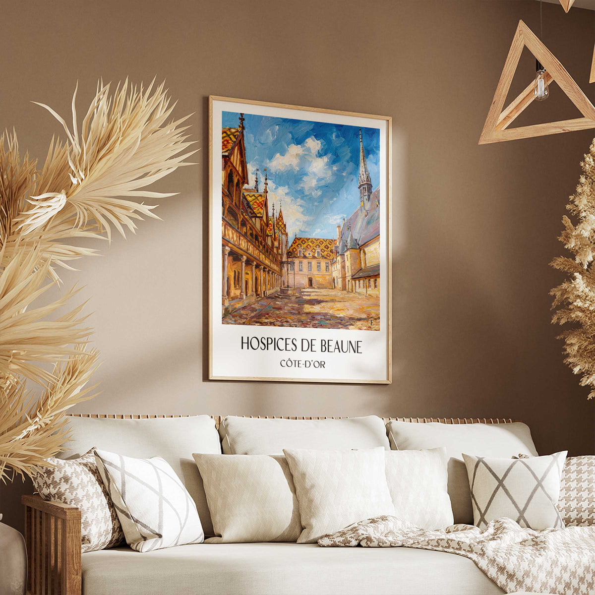 hospices-de-beaune-côte-d'or-frankreich-poster-oil-painting-oelgemaelde