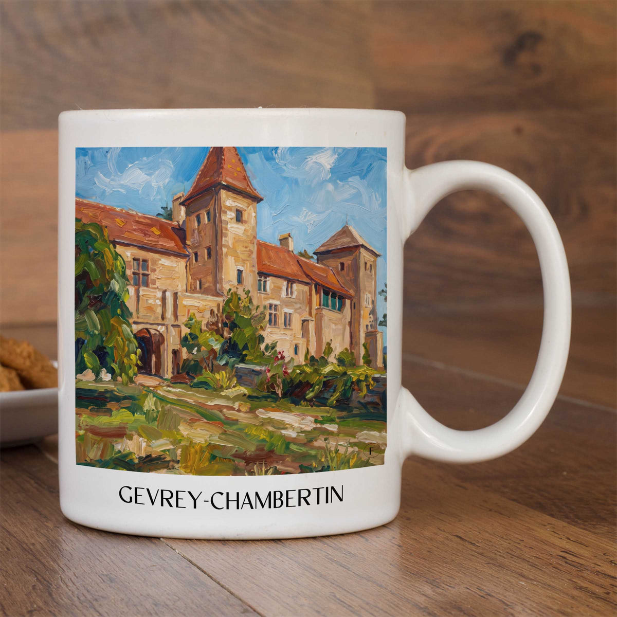 gevrey-chambertin-côte-de-nuits-frankreich-kaffeebecher-oil-painting-oelgemaelde