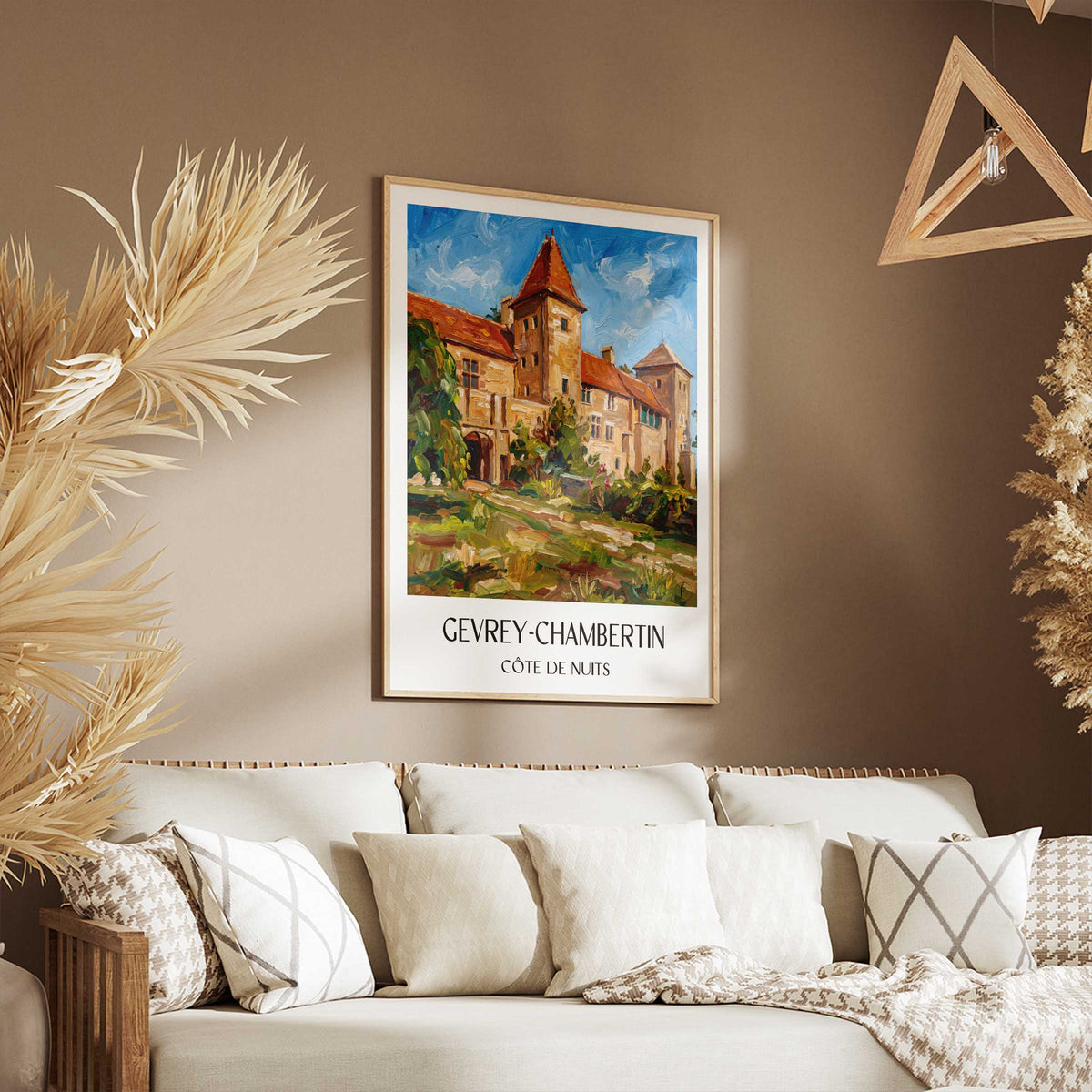 gevrey-chambertin-côte-de-nuits-frankreich-poster-oil-painting-oelgemaelde