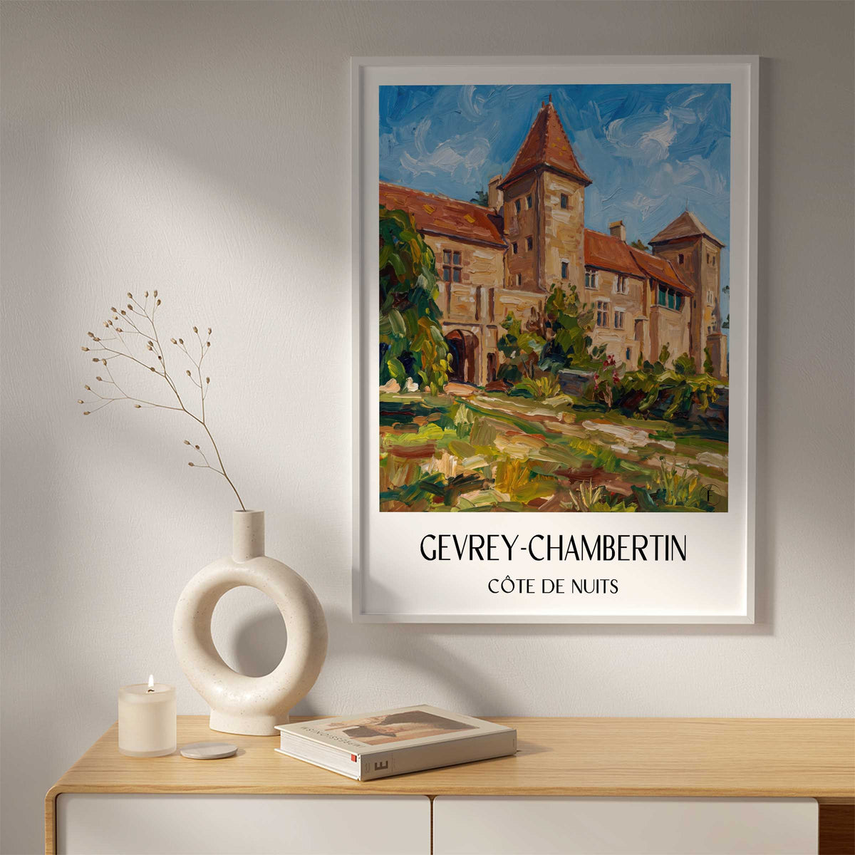 gevrey-chambertin-côte-de-nuits-frankreich-poster-oil-painting-oelgemaelde