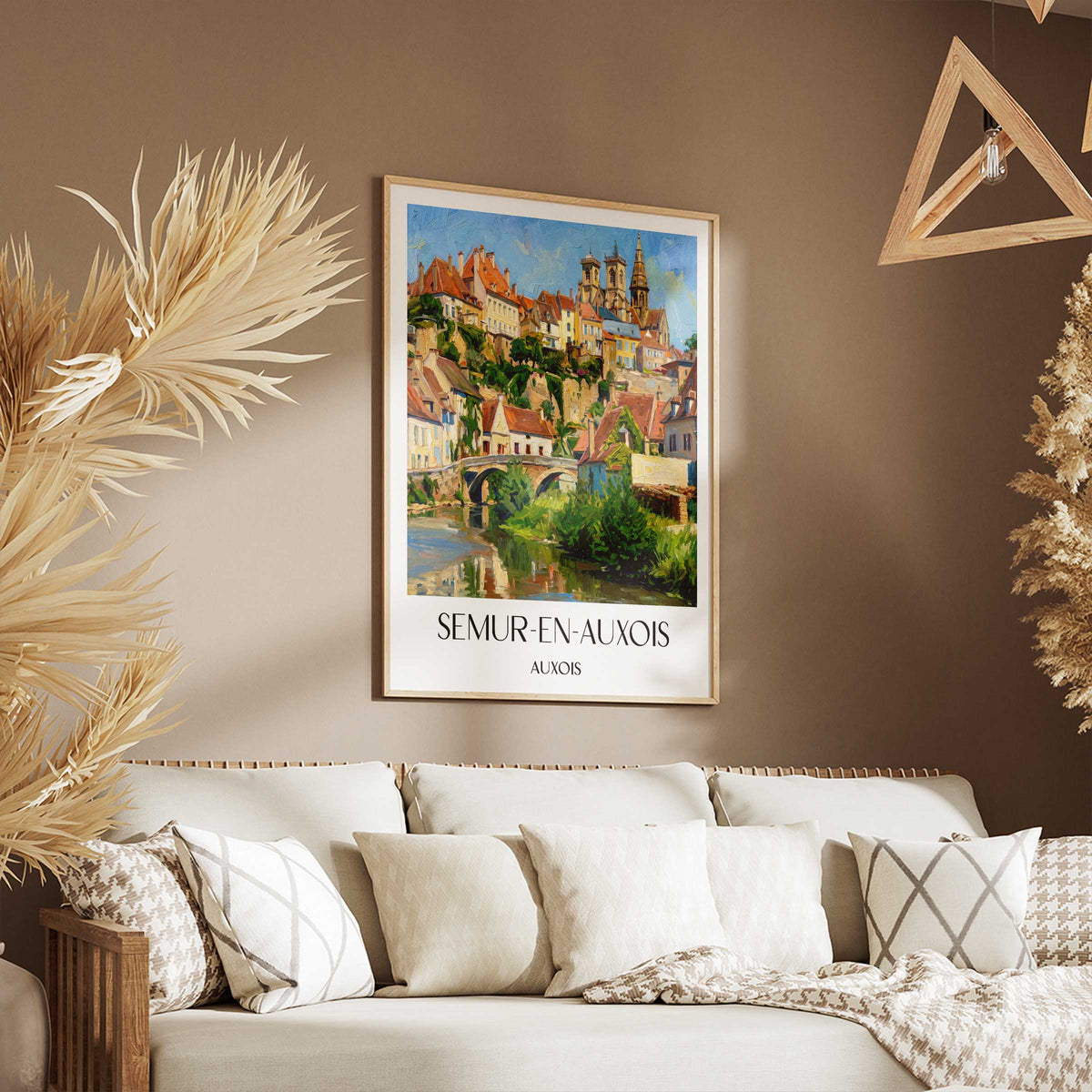 semur-en-auxois-auxois-frankreich-poster-oil-painting-oelgemaelde