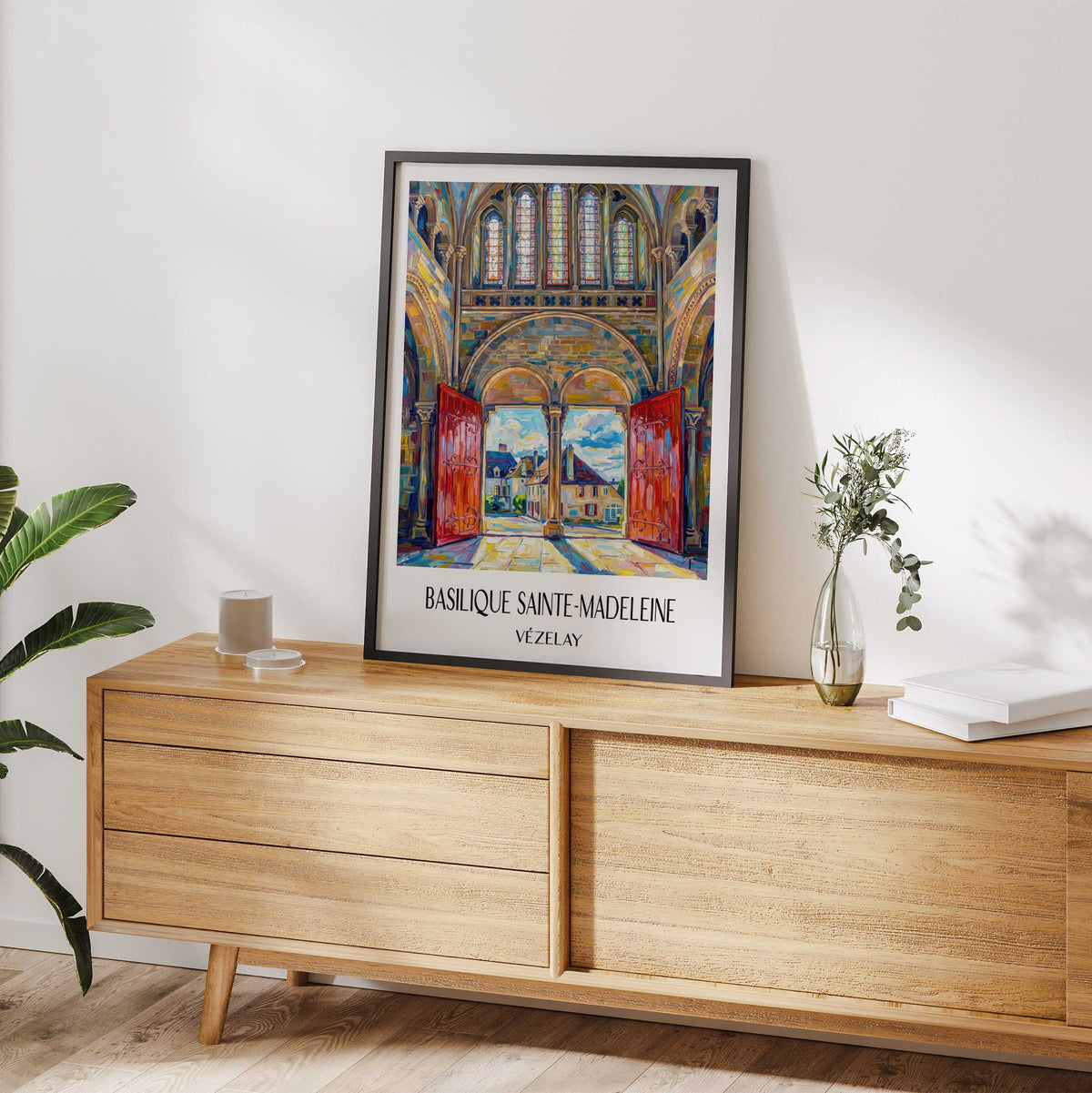 basilique-sainte-madeleine-vézelay-frankreich-poster-oil-painting-oelgemaelde