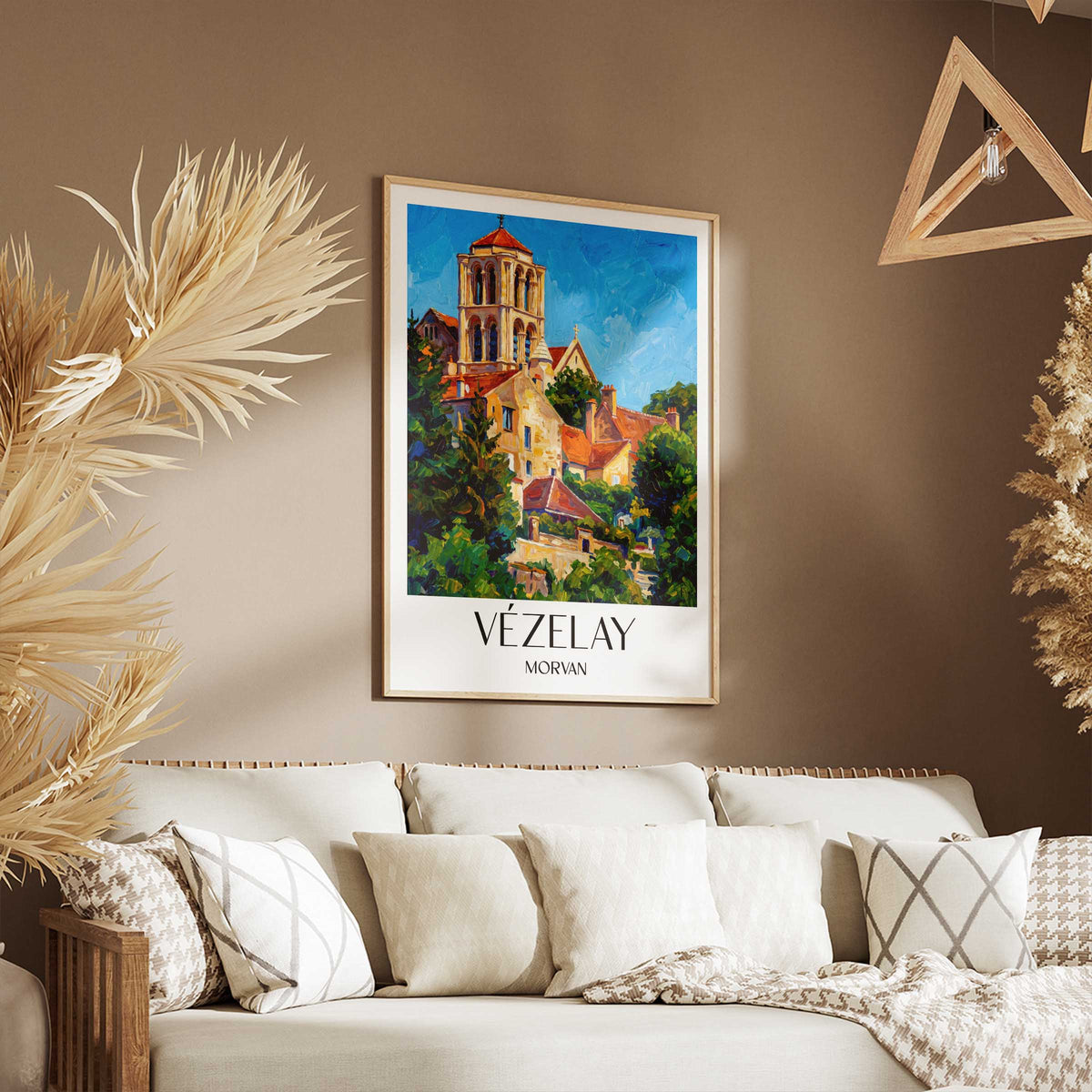 vézelay-morvan-frankreich-poster-oil-painting-oelgemaelde