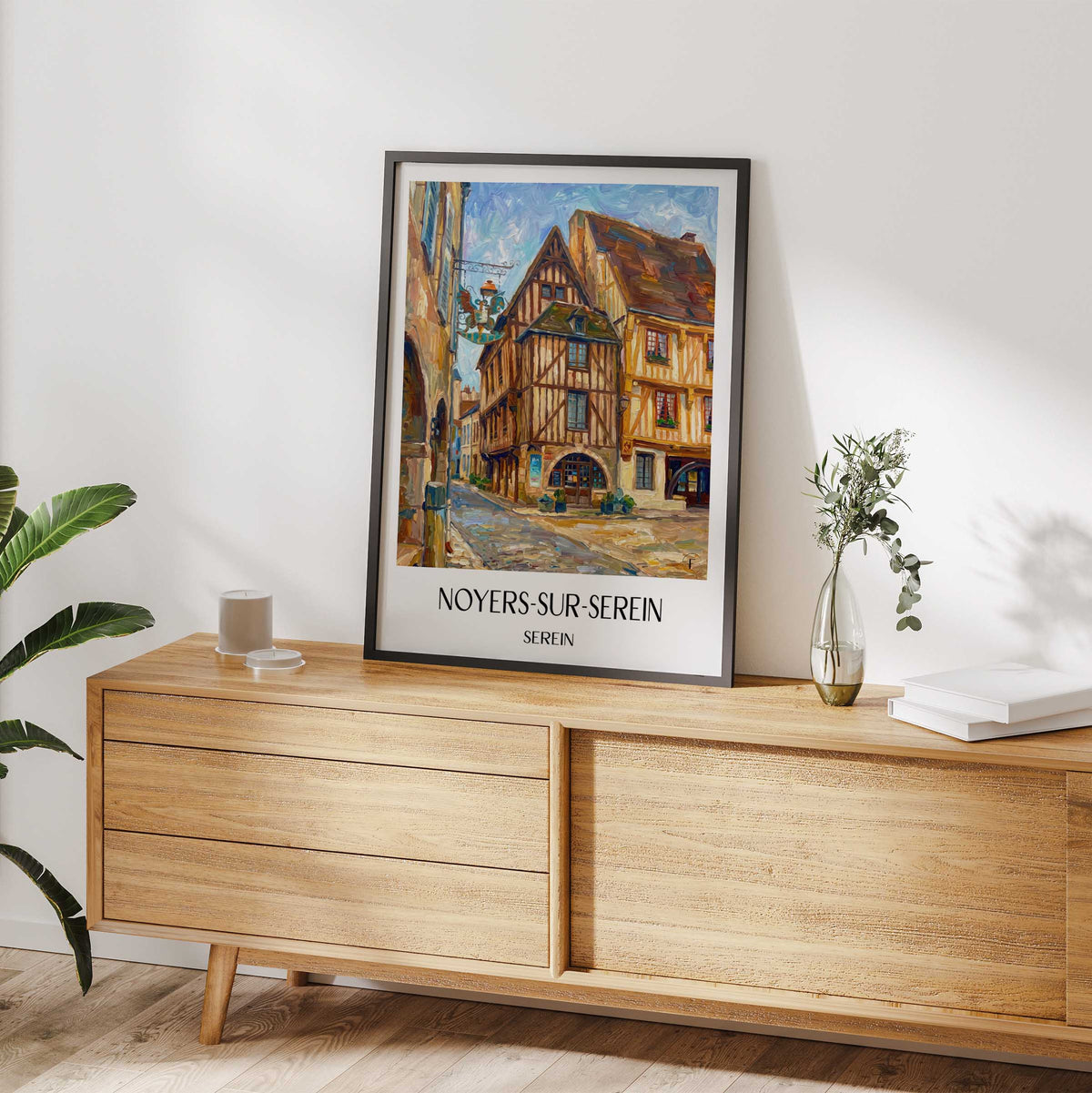 noyers-sur-serein-serein-frankreich-poster-oil-painting-oelgemaelde
