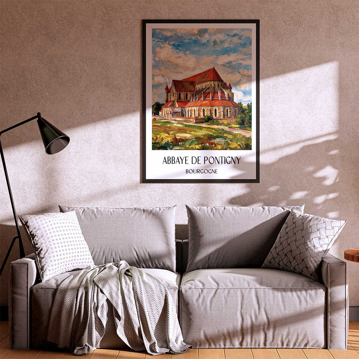abbaye-de-pontigny-bourgogne-frankreich-poster-oil-painting-oelgemaelde