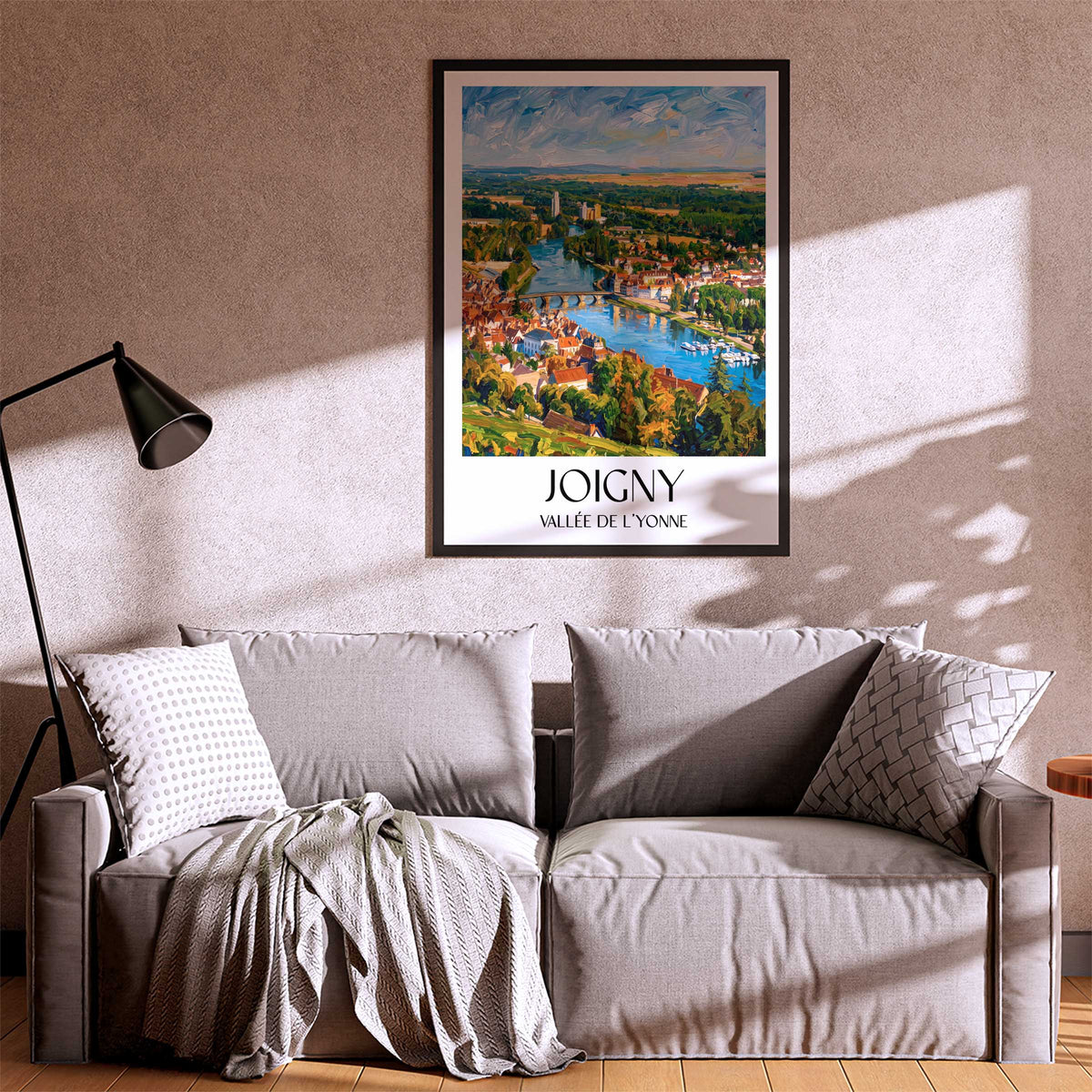 joigny-vallée-de-l'yonne-frankreich-poster-oil-painting-oelgemaelde
