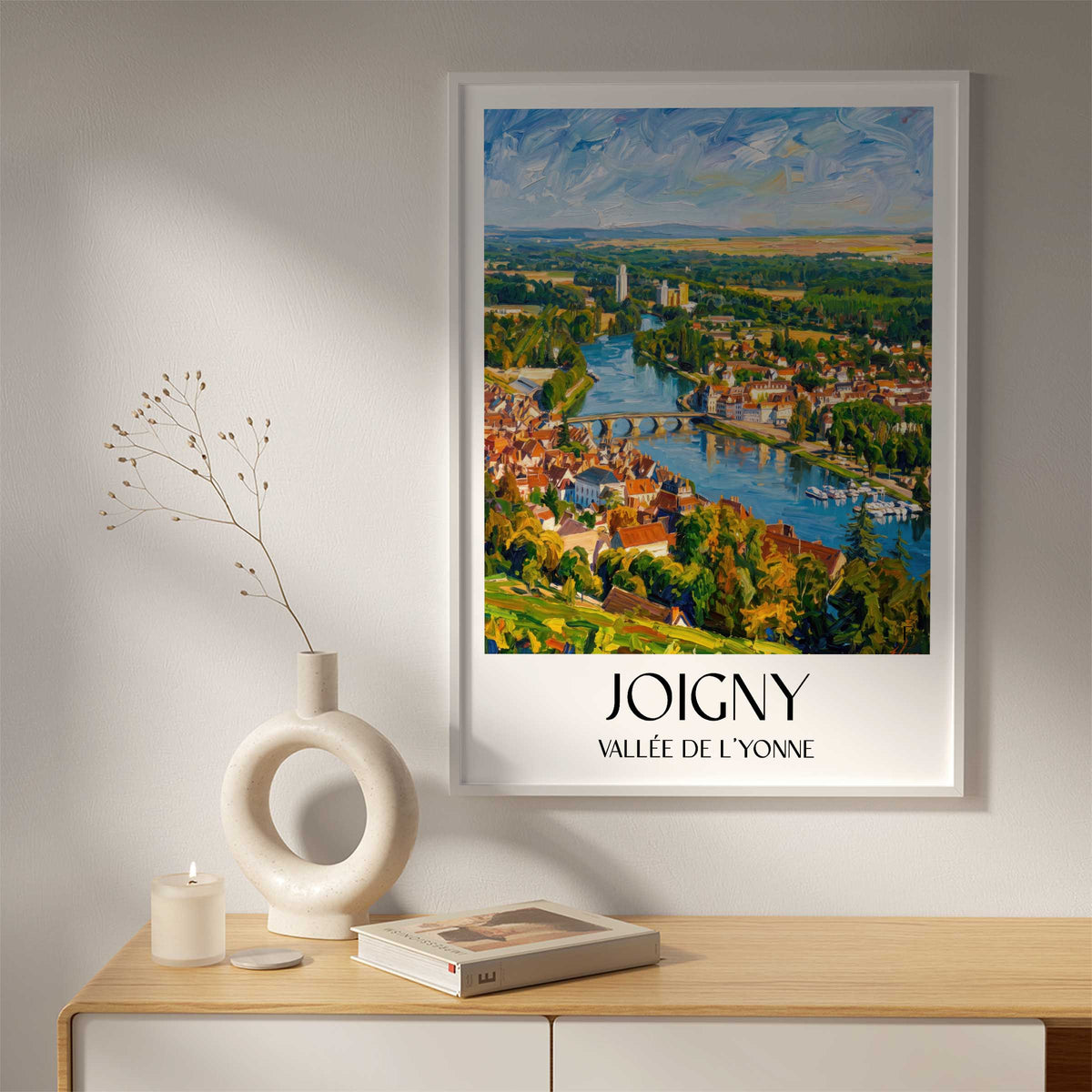 joigny-vallée-de-l'yonne-frankreich-poster-oil-painting-oelgemaelde