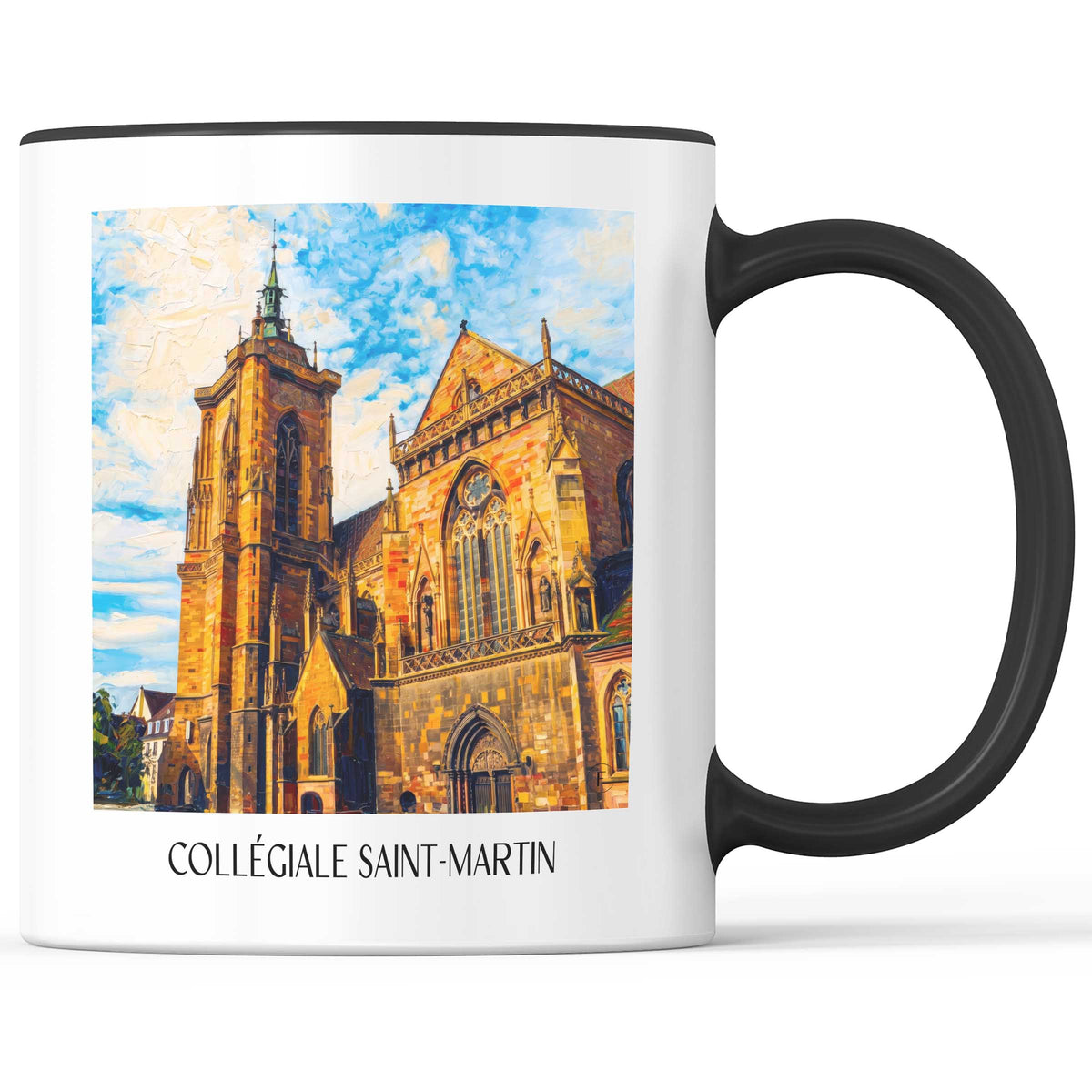 collégiale-saint-martin-colmar-frankreich-kaffeebecher-oil-painting-oelgemaelde
