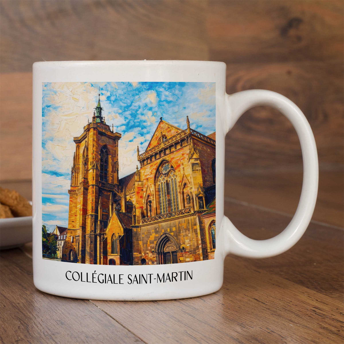 collégiale-saint-martin-colmar-frankreich-kaffeebecher-oil-painting-oelgemaelde