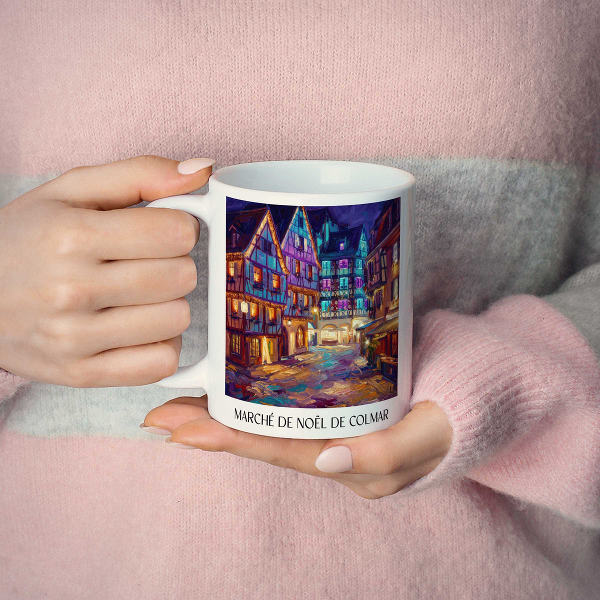 marché-de-noël-colmar-frankreich-kaffeebecher-oil-painting-oelgemaelde