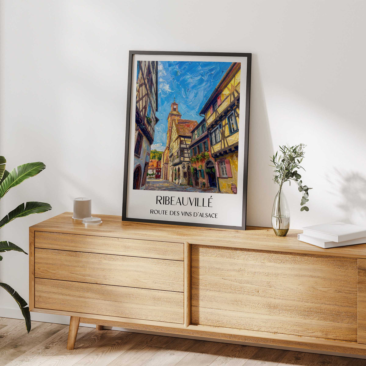 ribeauvillé-route-des-vins-d'alsace-frankreich-poster-oil-painting-oelgemaelde