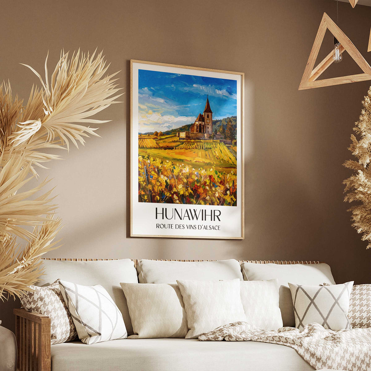 hunawihr-route-des-vins-d'alsace-frankreich-poster-oil-painting-oelgemaelde