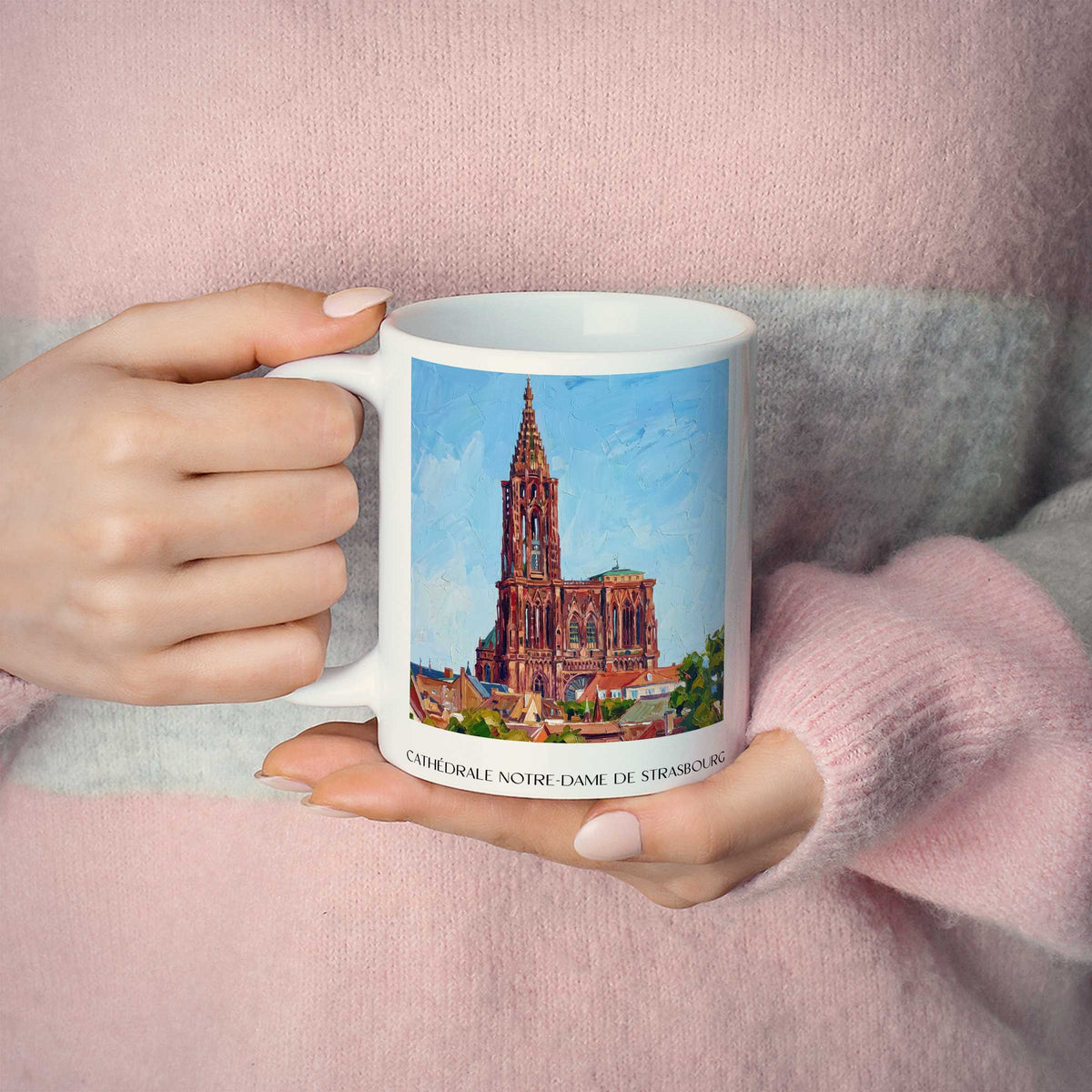 cathédrale-notre-dame-strasbourg-frankreich-kaffeebecher-oil-painting-oelgemaelde