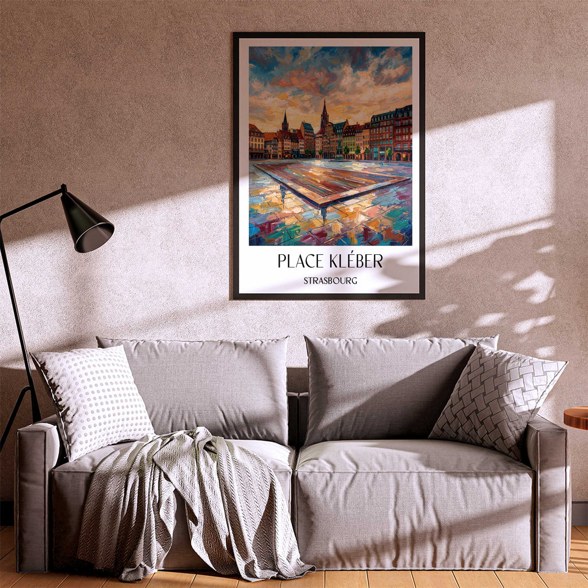 place-kléber-strasbourg-frankreich-poster-oil-painting-oelgemaelde