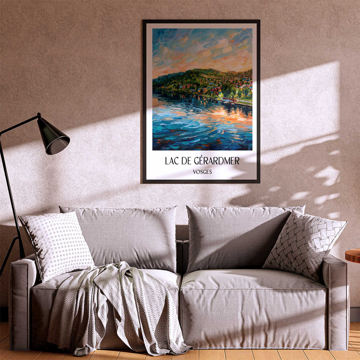 lac-de-gérardmer-vosges-frankreich-poster-oil-painting-oelgemaelde