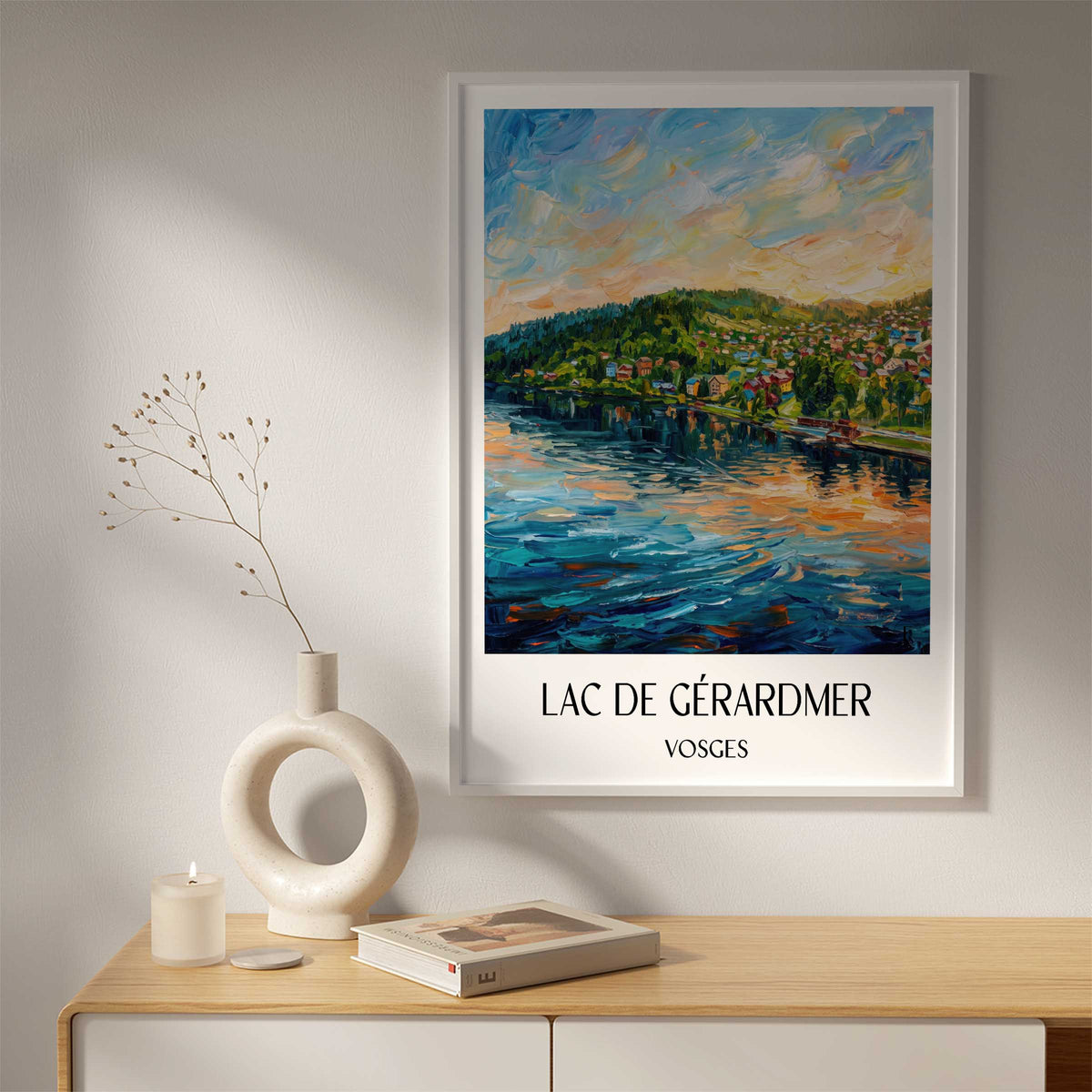 lac-de-gérardmer-vosges-frankreich-poster-oil-painting-oelgemaelde
