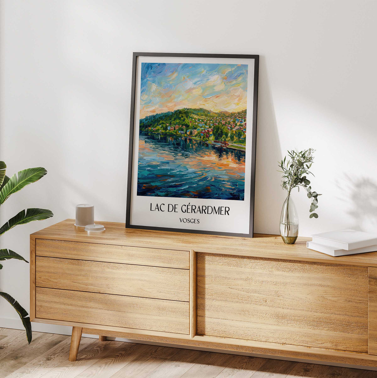 lac-de-gérardmer-vosges-frankreich-poster-oil-painting-oelgemaelde