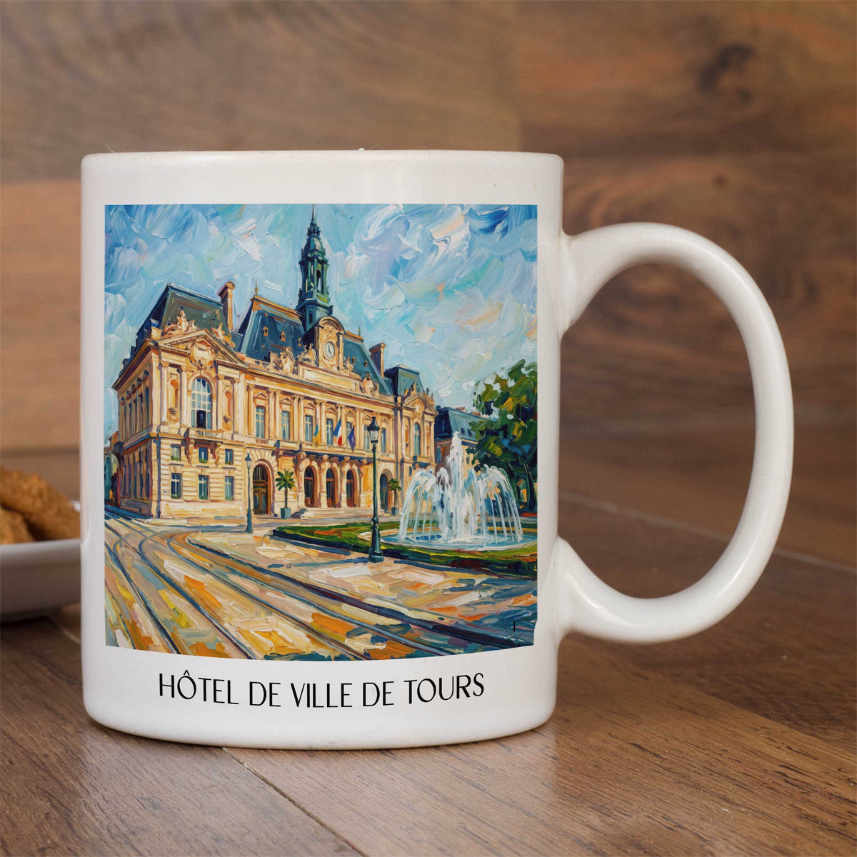 hôtel-de-ville-de-tours-val-de-loire-frankreich-kaffeebecher-oil-painting-oelgemaelde