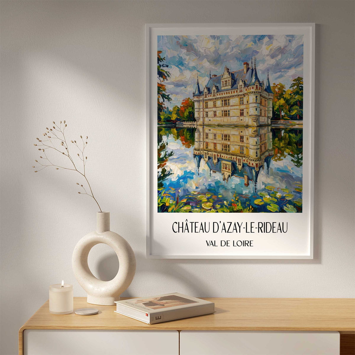 château-d'azay-le-rideau-val-de-loire-frankreich-poster-oil-painting-oelgemaelde