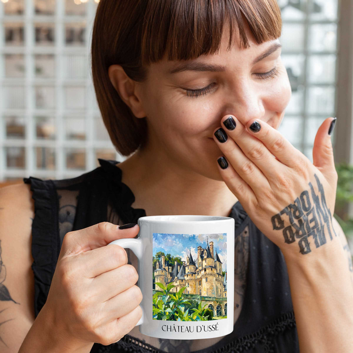 château-d'ussé-rigny-ussé-frankreich-kaffeebecher-oil-painting-oelgemaelde