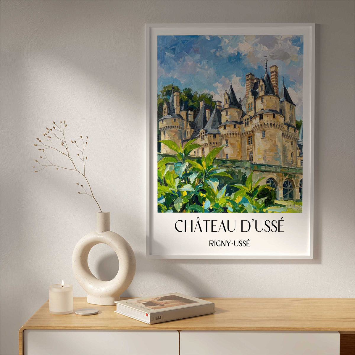 château-d'ussé-rigny-ussé-frankreich-poster-oil-painting-oelgemaelde