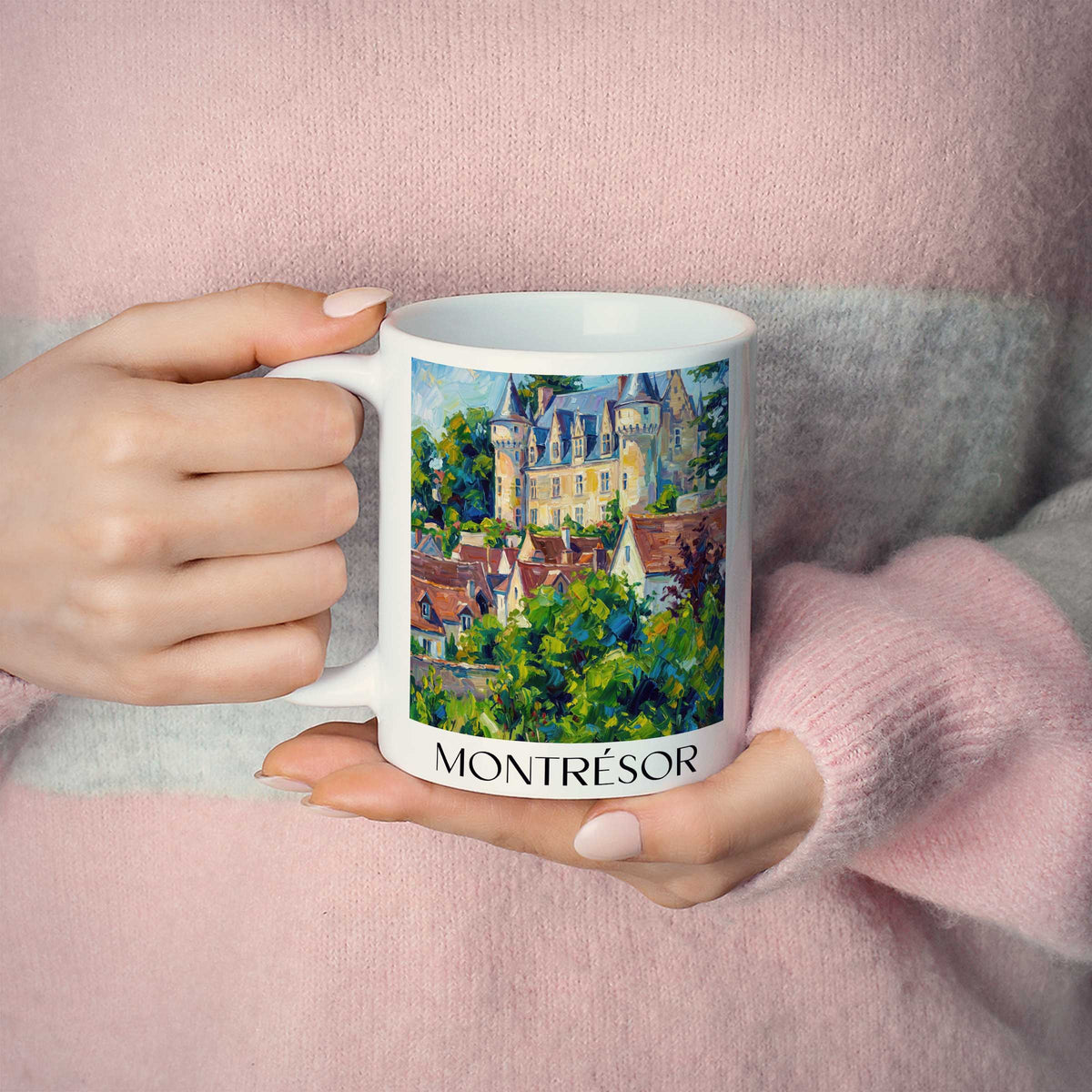 montrésor-val-de-loire-frankreich-kaffeebecher-oil-painting-oelgemaelde