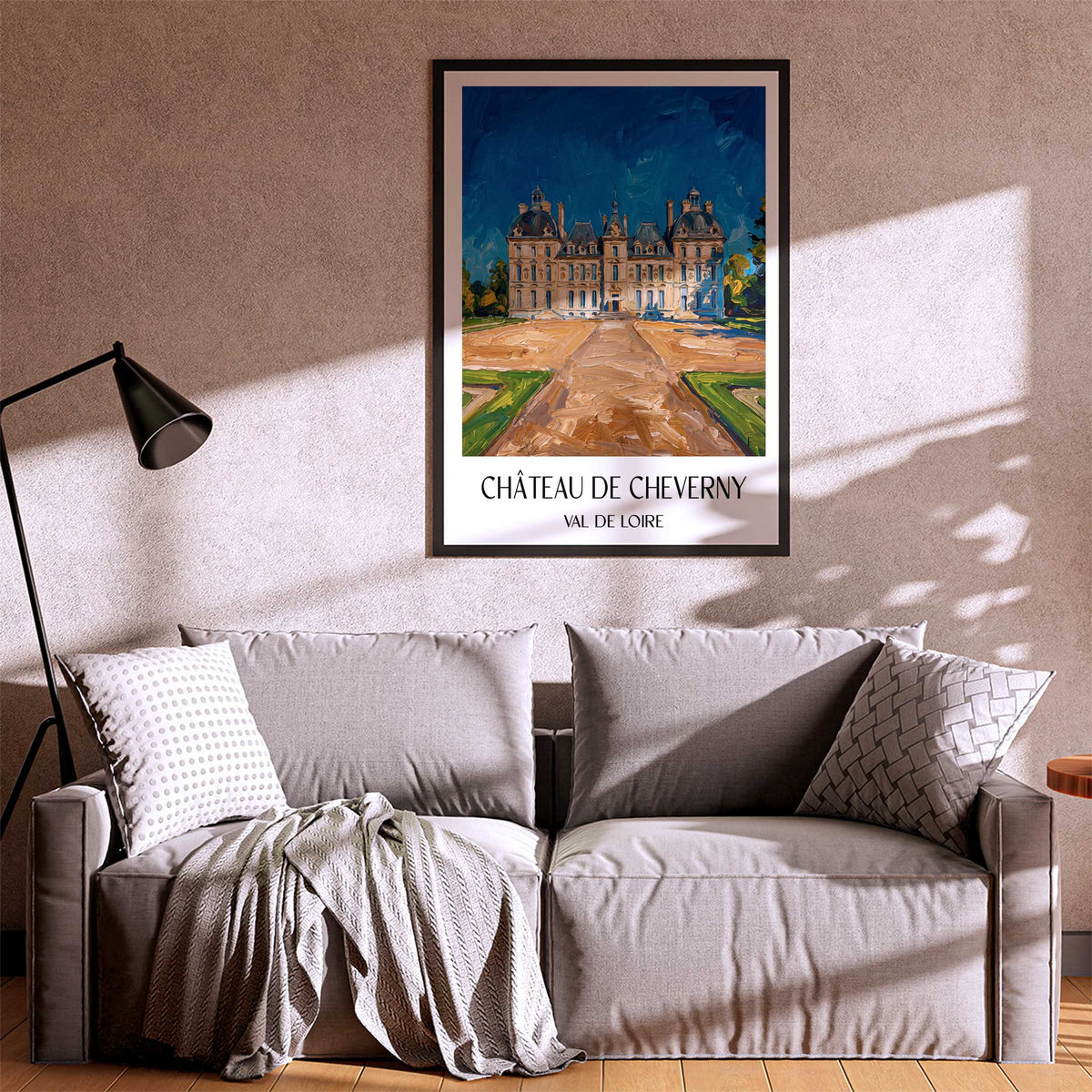 château-de-cheverny-val-de-loire-frankreich-poster-oil-painting-oelgemaelde
