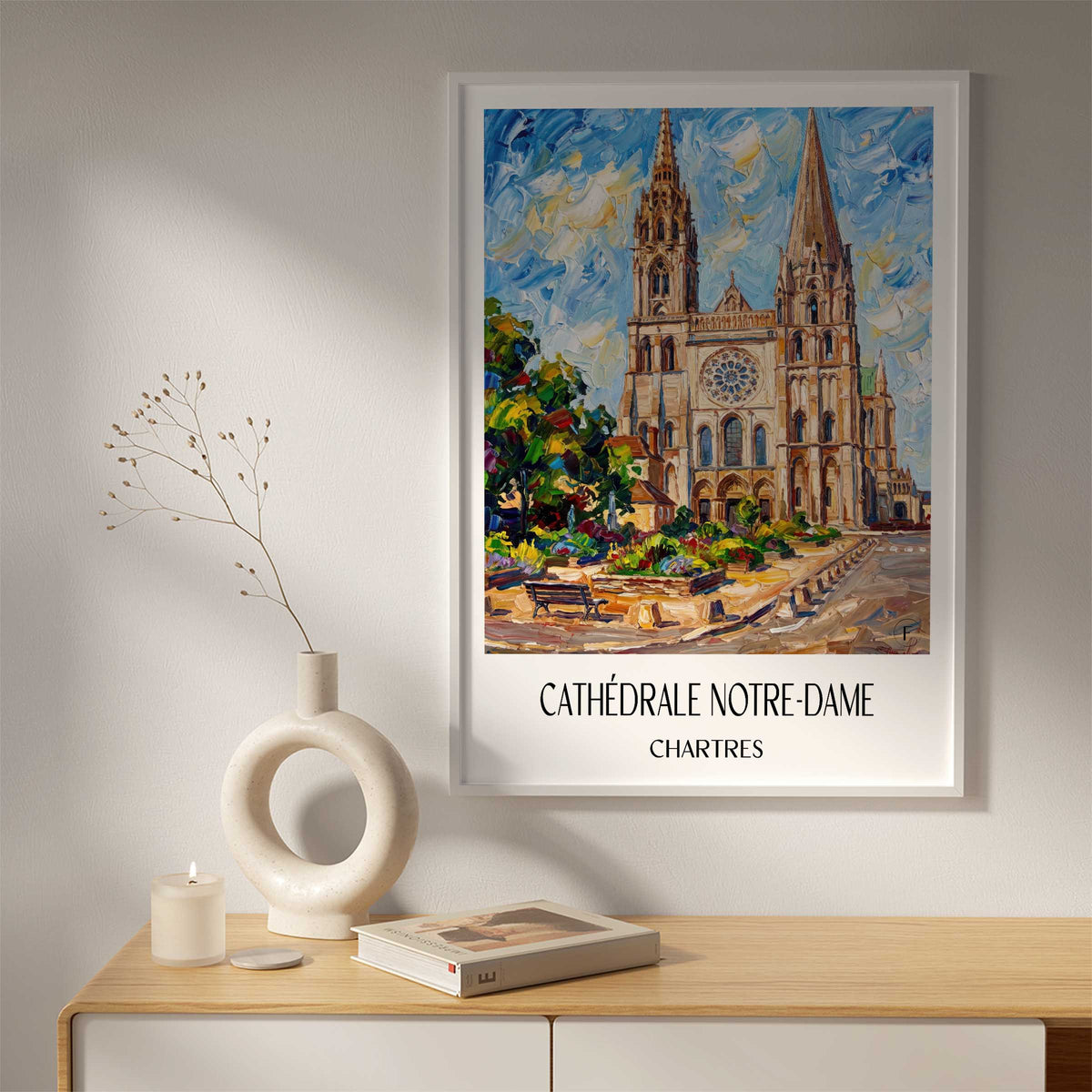 cathédrale-notre-dame-chartres-frankreich-poster-oil-painting-oelgemaelde