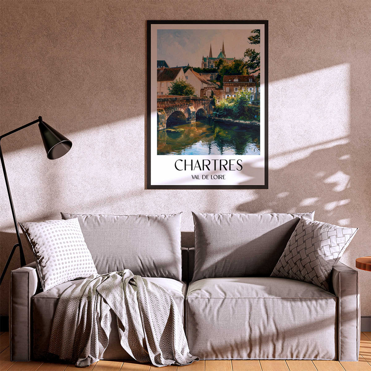 chartres-val-de-loire-frankreich-poster-oil-painting-oelgemaelde