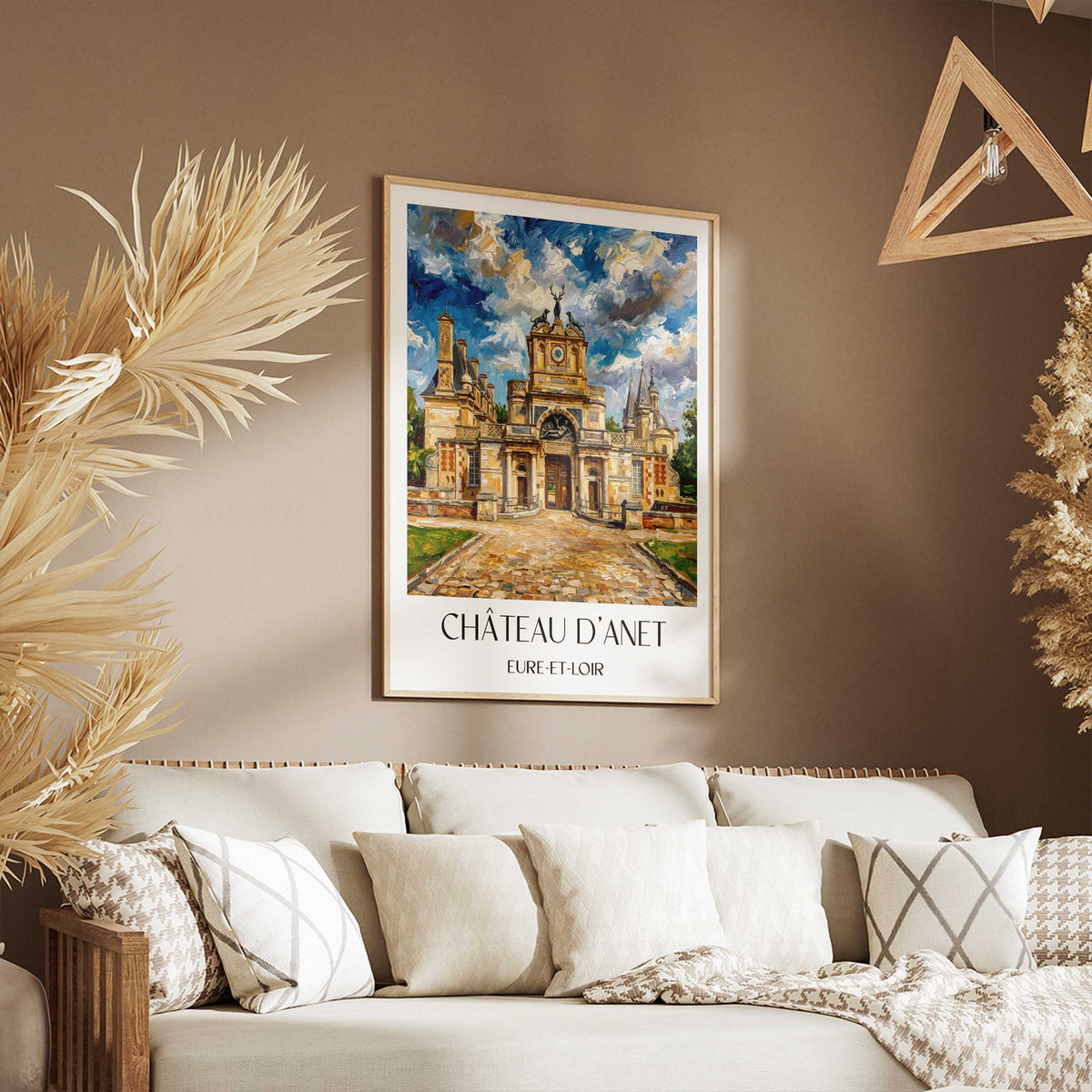 château-d'anet-eure-et-loir-frankreich-poster-oil-painting-oelgemaelde