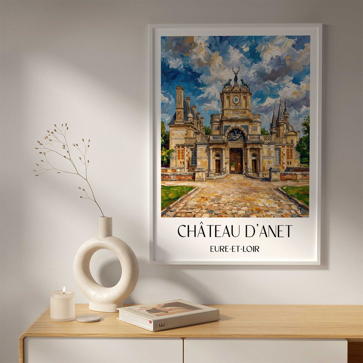 château-d'anet-eure-et-loir-frankreich-poster-oil-painting-oelgemaelde