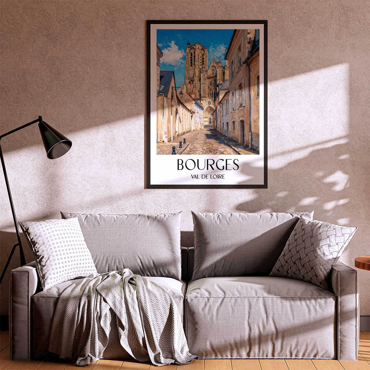 bourges-val-de-loire-frankreich-poster-oil-painting-oelgemaelde