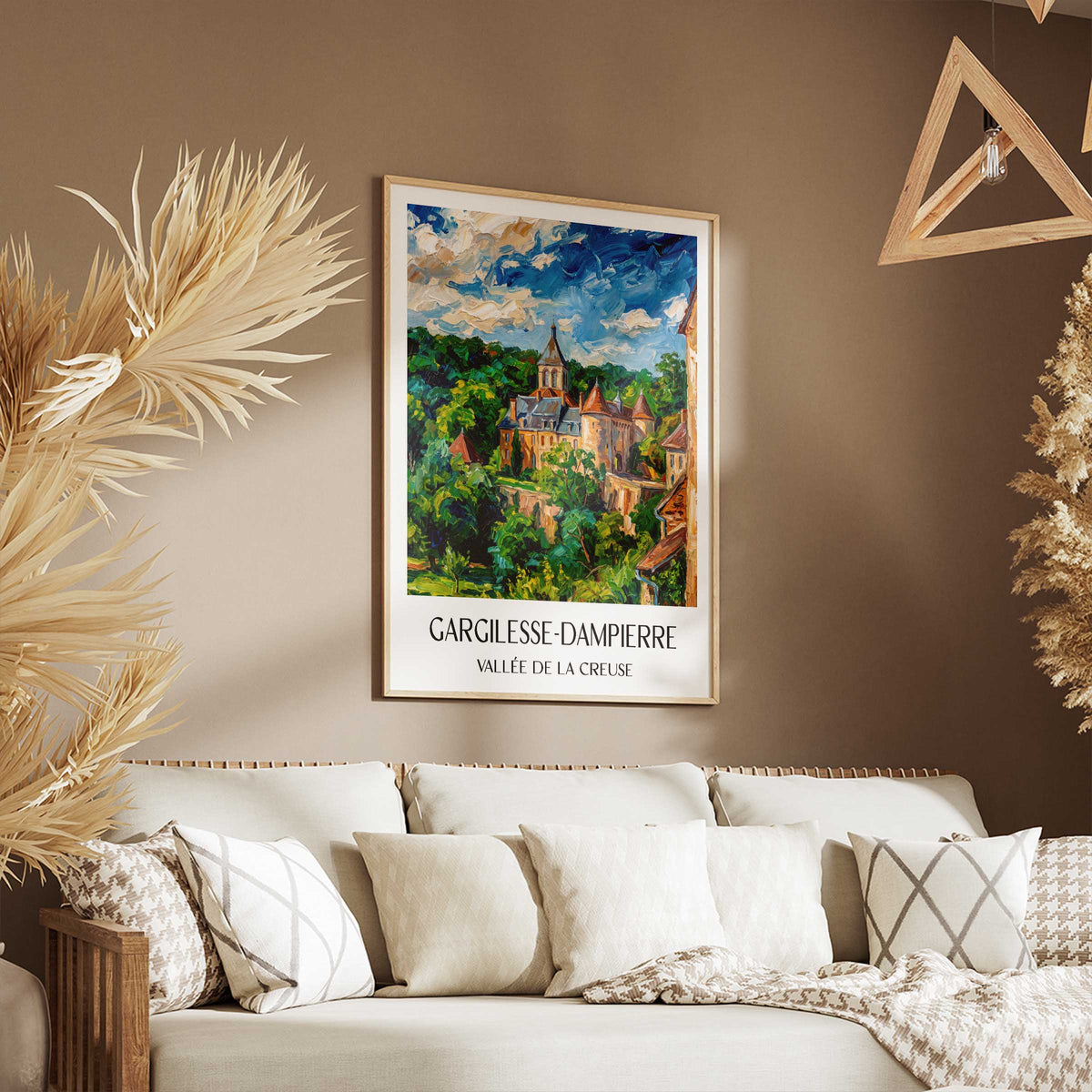 gargilesse-dampierre-vallée-de-la-creuse-frankreich-poster-oil-painting-oelgemaelde