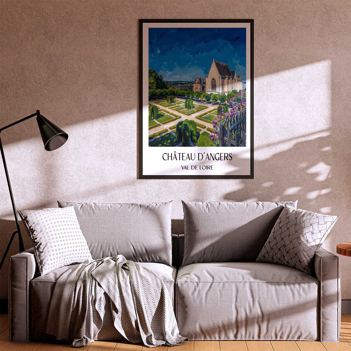 château-d'angers-val-de-loire-frankreich-poster-oil-painting-oelgemaelde