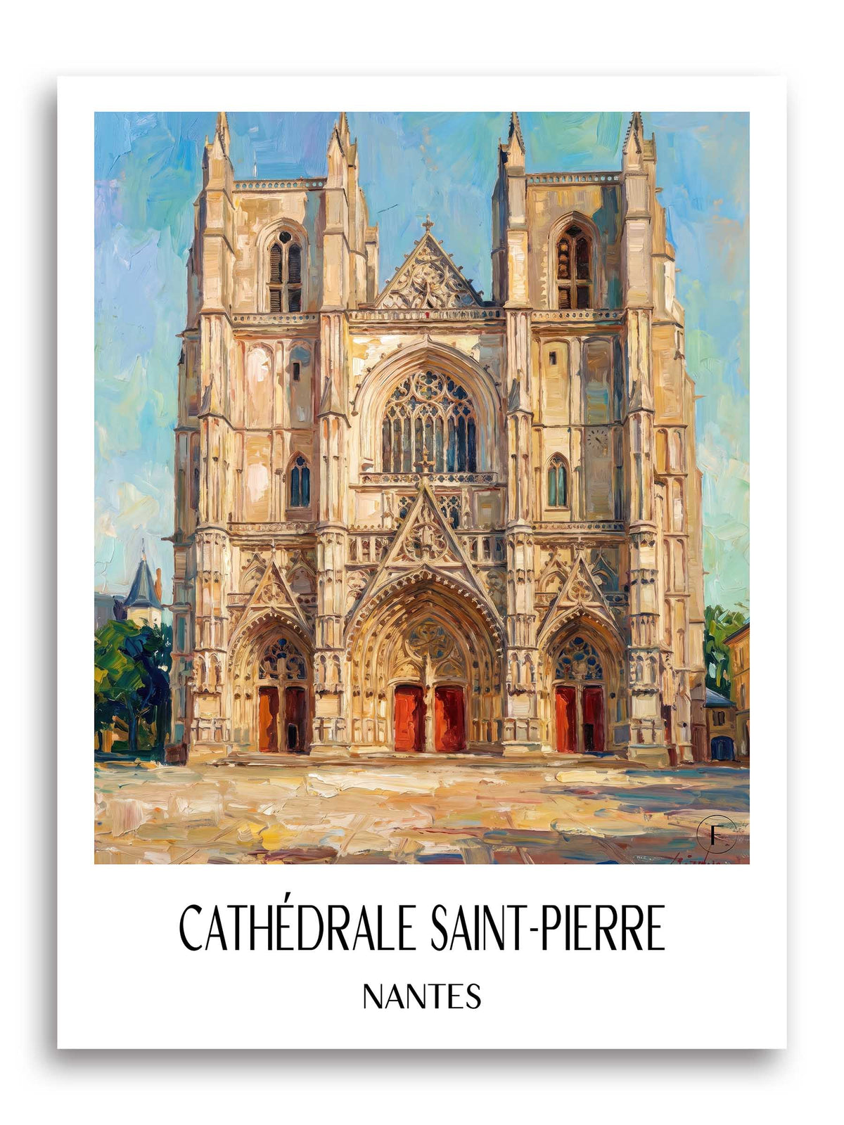 cathédrale-saint-pierre-nantes-frankreich-poster-oil-painting-oelgemaelde