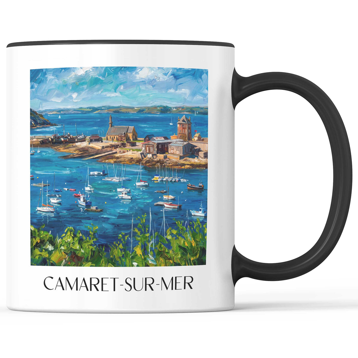 camaret-sur-mer-presqu'île-de-crozon-frankreich-kaffeebecher-oil-painting-oelgemaelde