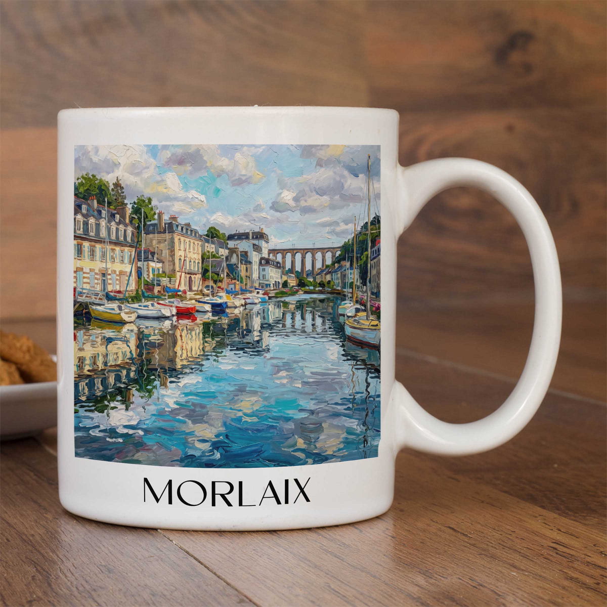 morlaix-finistère-frankreich-kaffeebecher-oil-painting-oelgemaelde