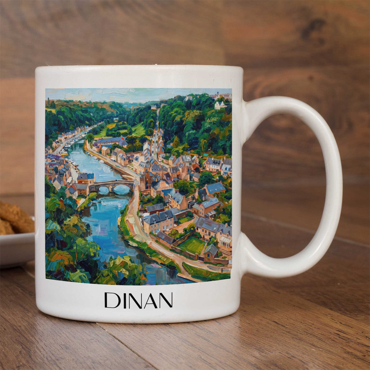 dinan-côte-d'émeraude-frankreich-kaffeebecher-oil-painting-oelgemaelde