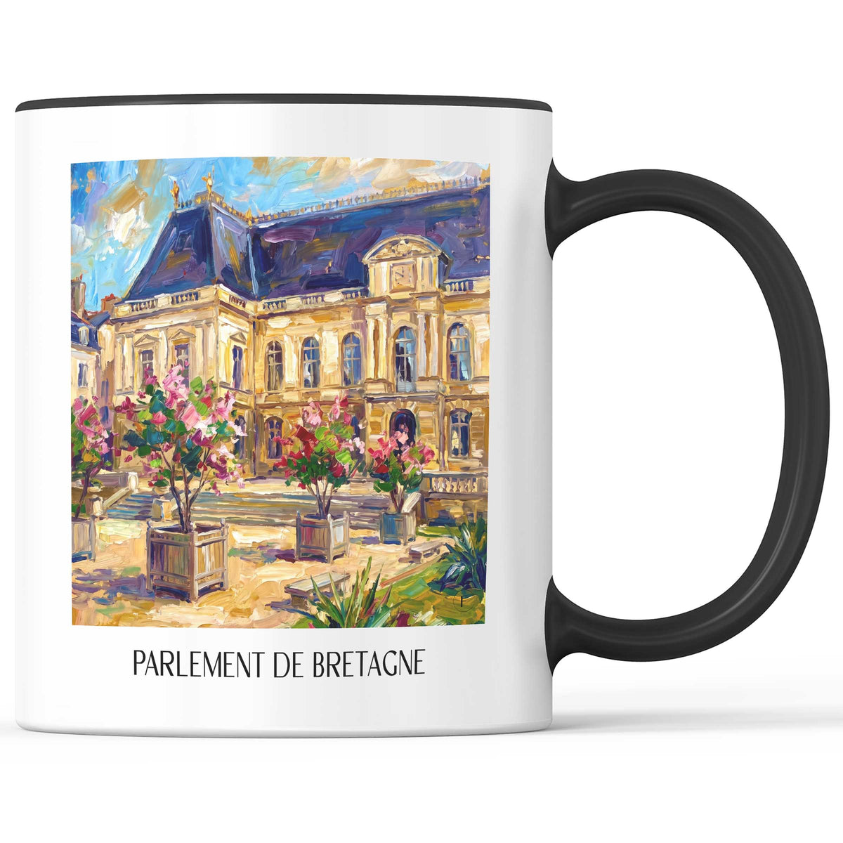 parlement-de-bretagne-rennes-frankreich-kaffeebecher-oil-painting-oelgemaelde