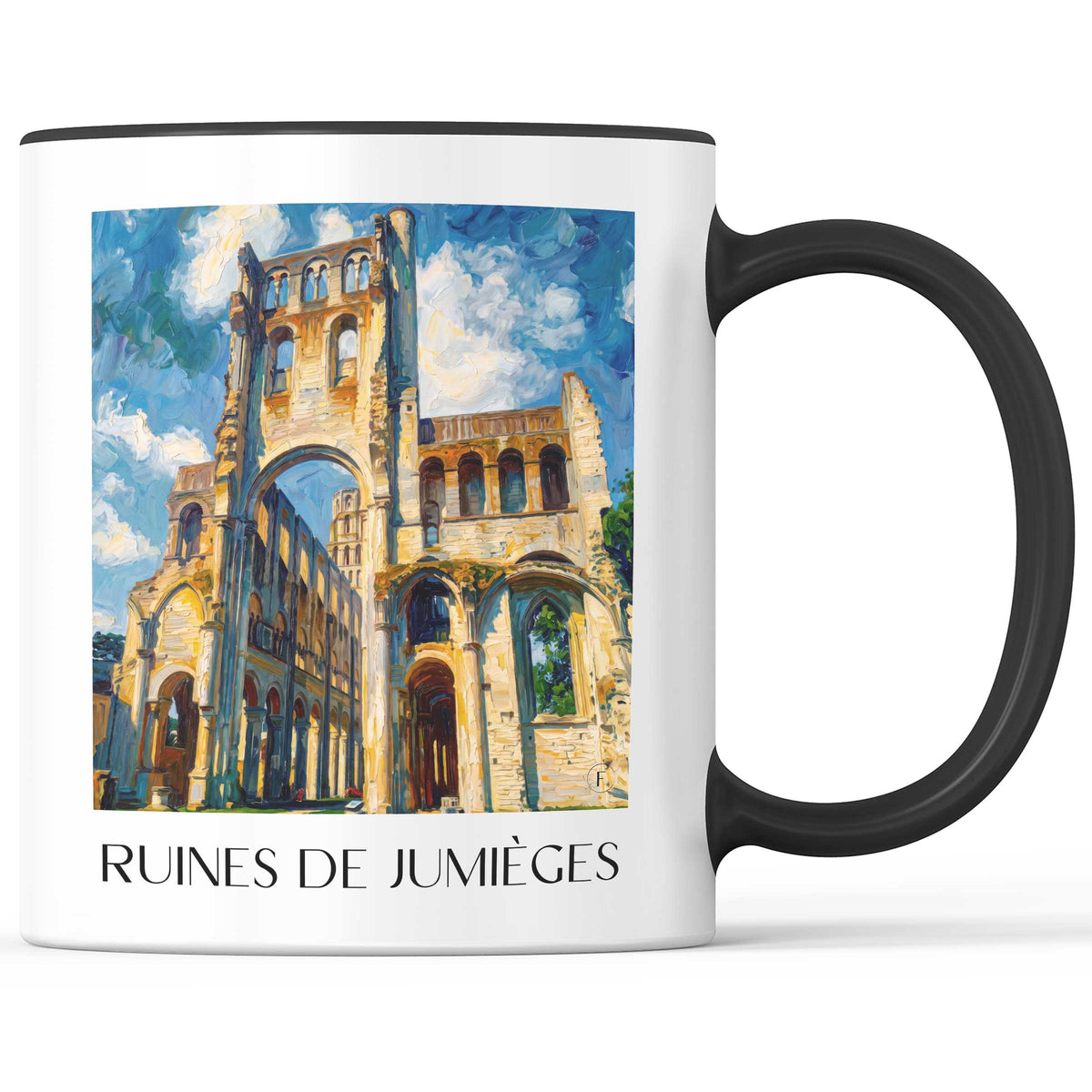 ruines-de-jumièges-seine-maritime-frankreich-kaffeebecher-oil-painting-oelgemaelde